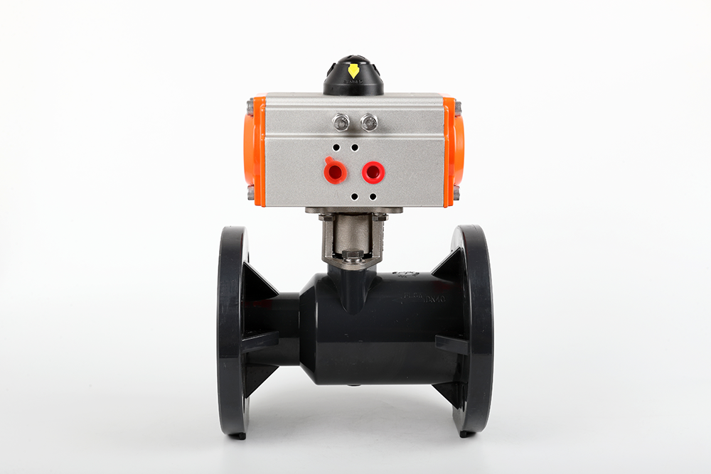 老河口气动法兰一体球阀